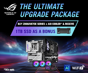 The Utimate Upgrade Package Promo