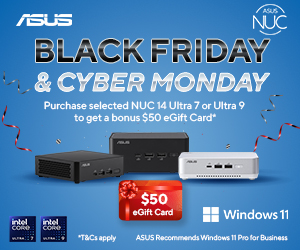 NUC Black Friday Promo