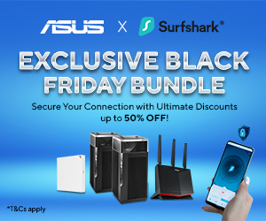 Network ASUS x Surfshark